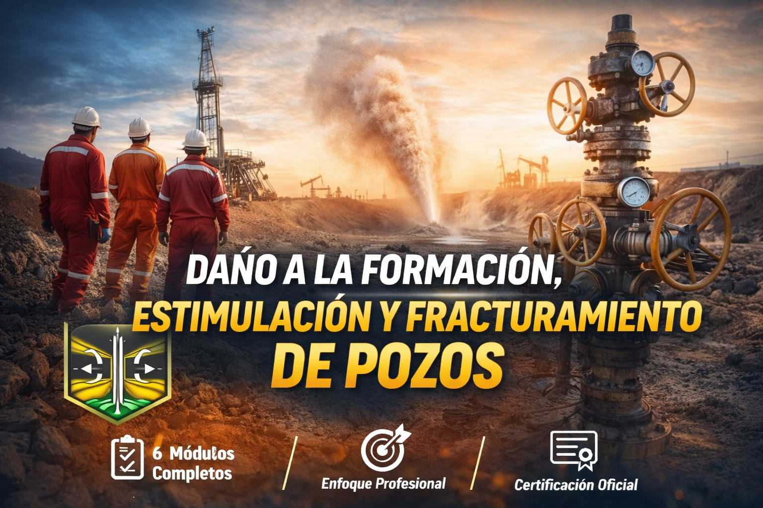 Daño a la formación, estimulación y fracturamiento de pozos